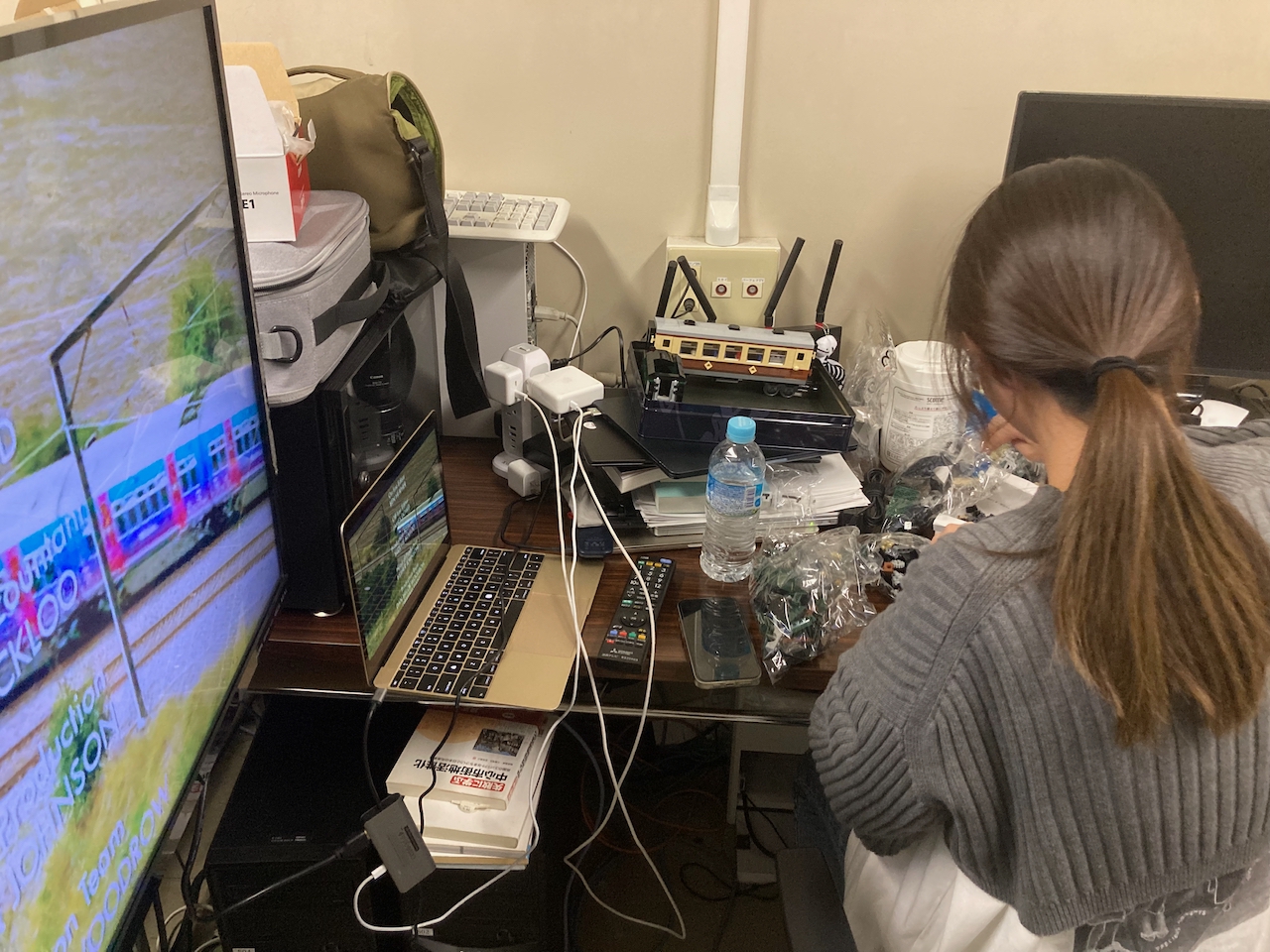 電車とえいご漬け