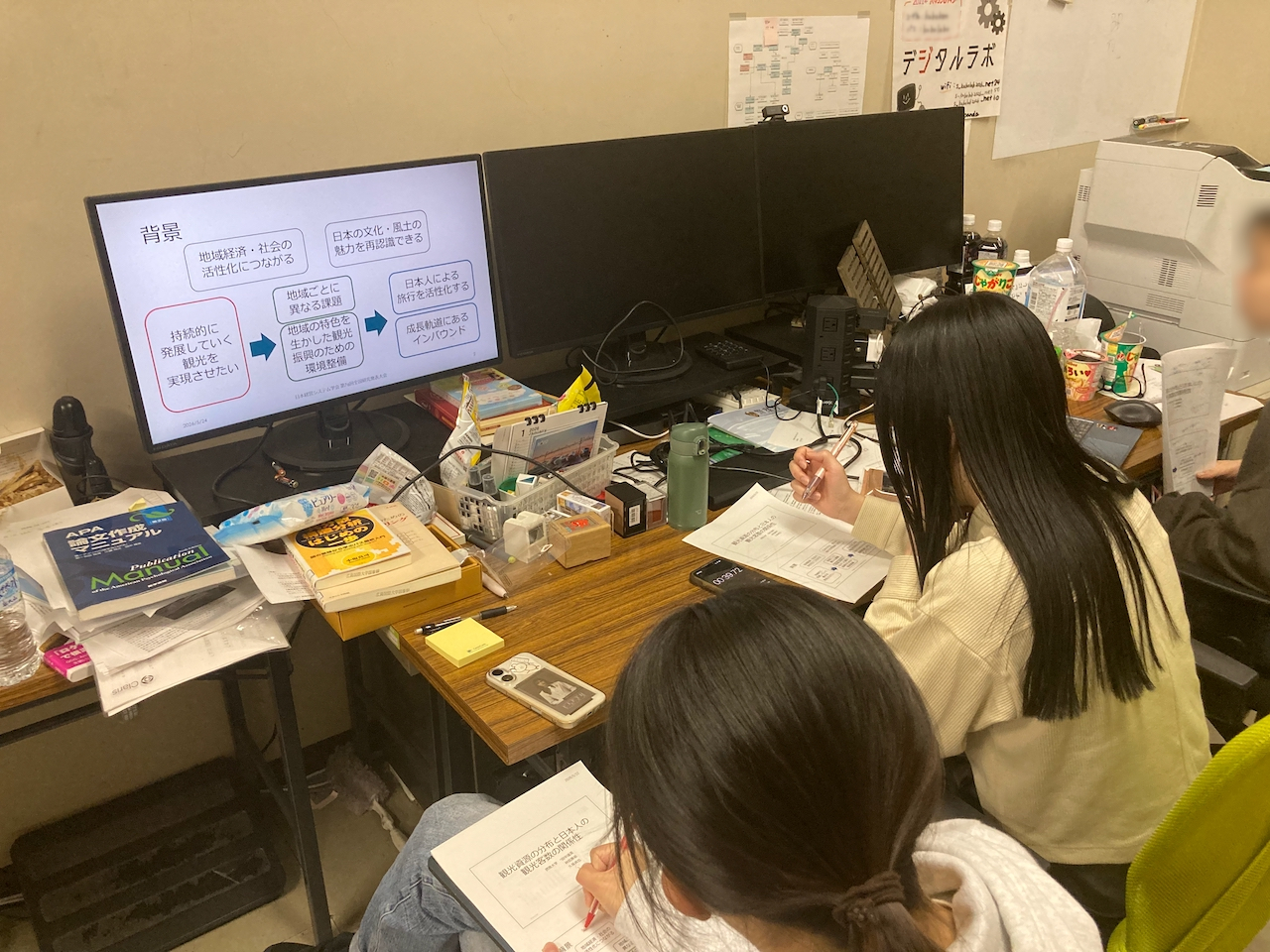 頼もしい先輩たち
